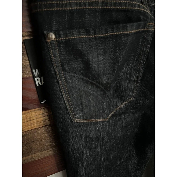 William Rast Jeans Flare Size 32 Ryley New Tag Dark Wash Denim - Picture 6 of 9